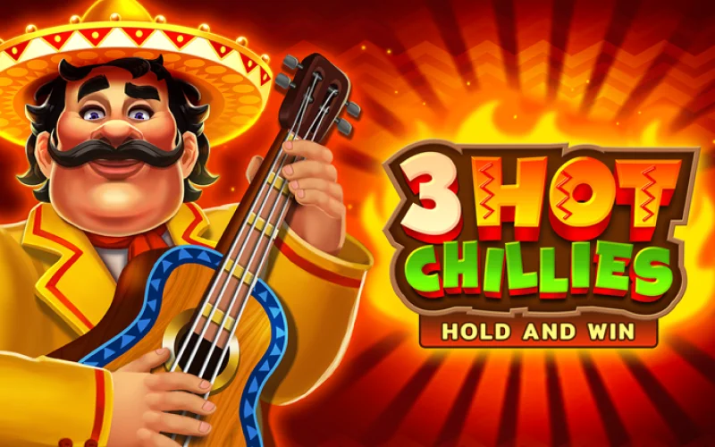 Prueba tu suerte en 3 hot chillies del casino 1Win.