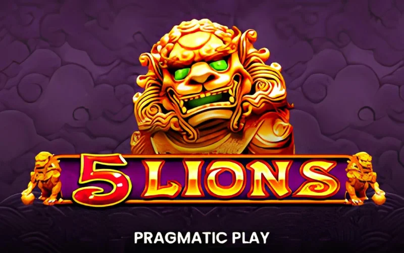 Diseño colorido e interfaz rápida, todo esto es lo que ofrece el juego 5 lions de 1Win.