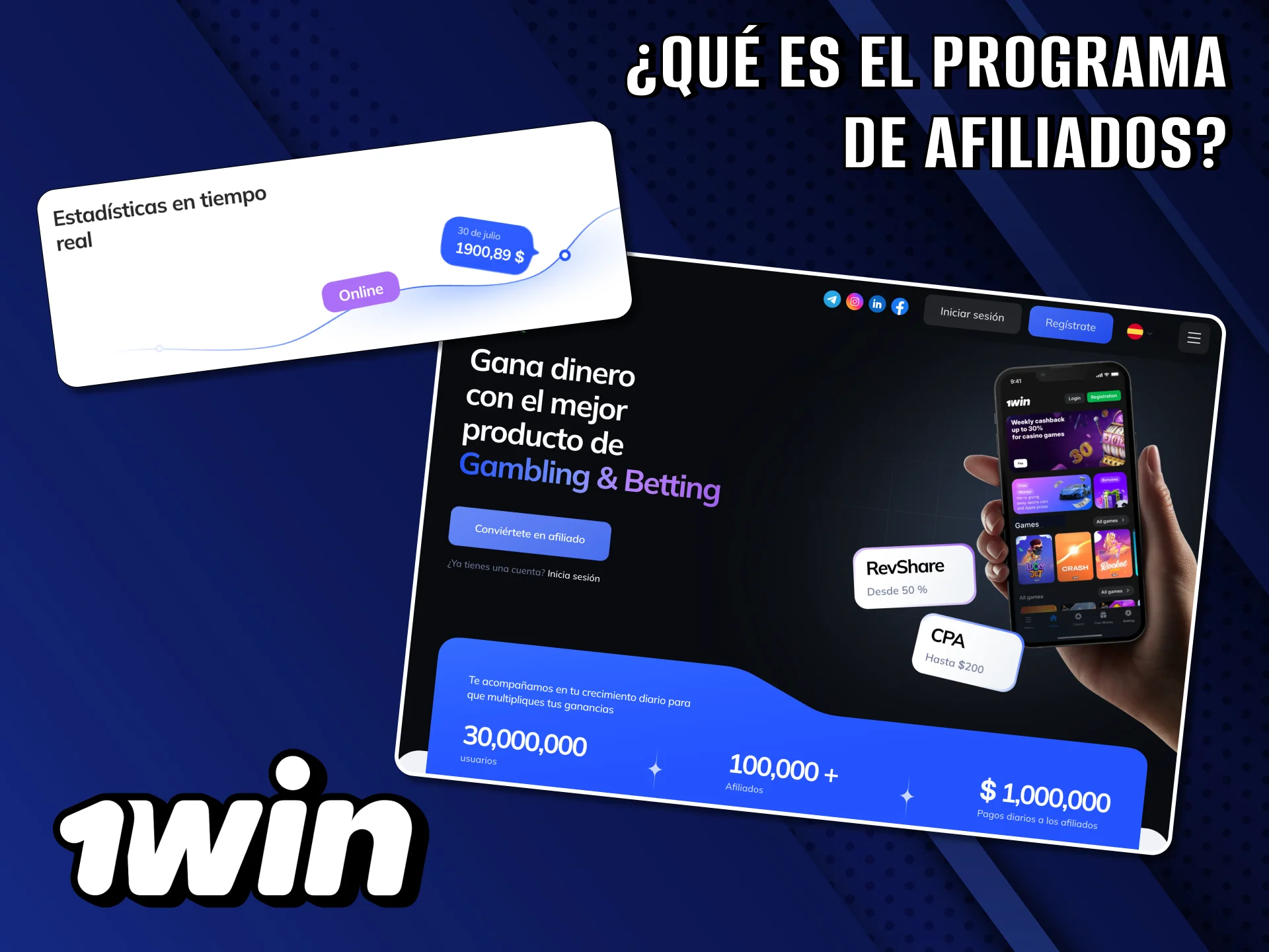Descubra qué es el programa de afiliados 1Win y qué ventajas puede ofrecerle.