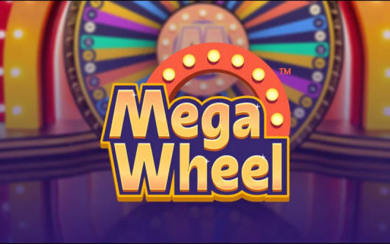 Gira la ruleta en el juego Mega Wheel y llévate grandes premios de 1Win.